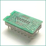 Intersil SSOP SMT to Thru-hole Adapter